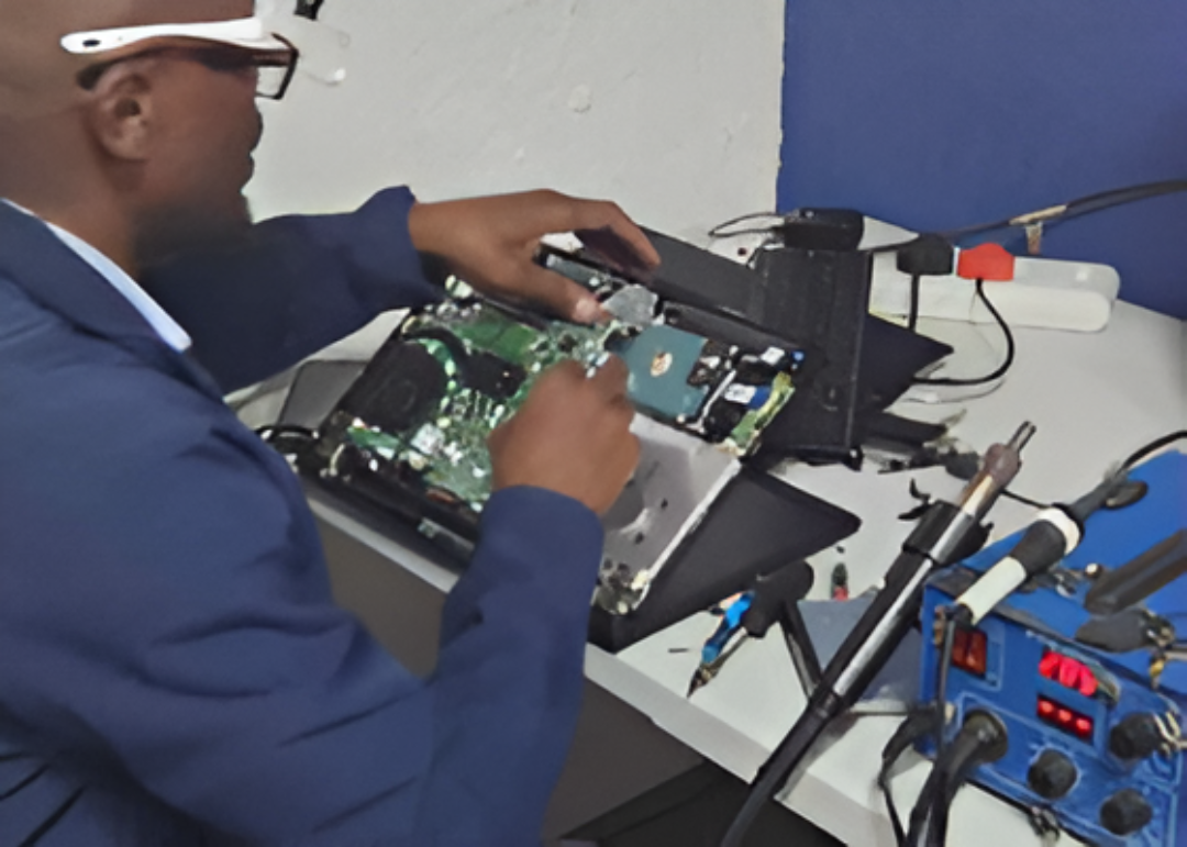 Laptop repair technician diagnostics